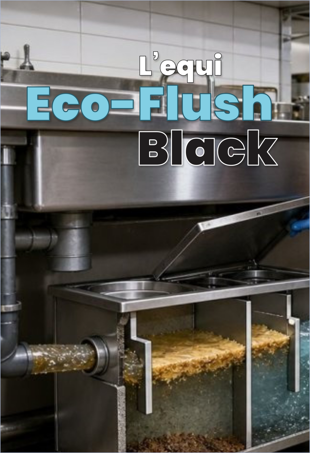 Eco-Flush BLACK™ Biological Degreasing & FOG Control
