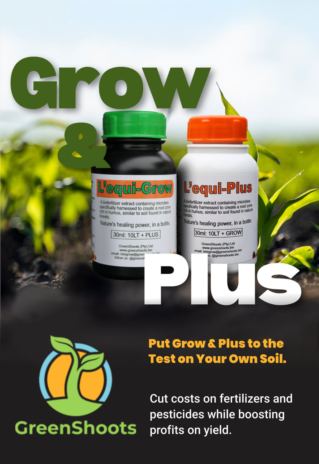 L'equi-Grow and Plus™ Biofertilizer - Official Online Store